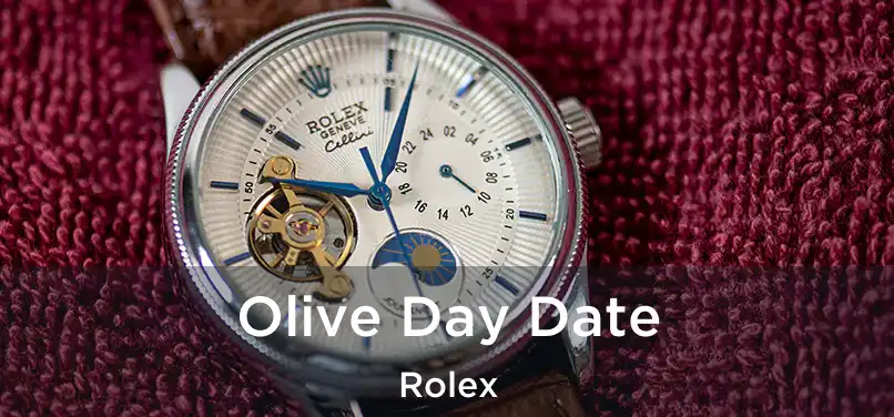  Olive Day Date Rolex